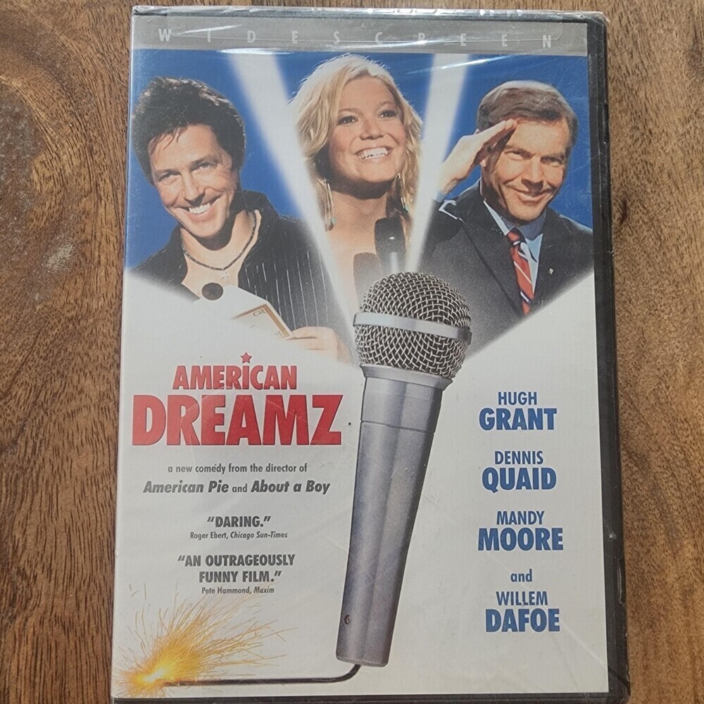 American Dreamz DVD Widescreen Hugh Grant Dennis Quaid PG-13 Comedy New Sealed